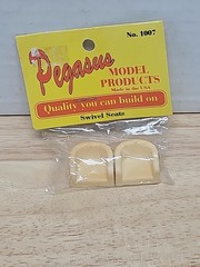 Pegasus Model Accessories – Swivel Seats for 1/24-1/25 Scale – Made In The USA