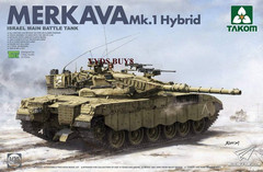 Takom 2078 & 2079 & 2133 1/35 Merkava Mk.1 & Merkava Mk.1 Hybrid & Merkava Mk.2D