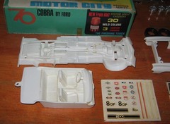 AMT 1970 Ford Torino Cobra HT Motor City Stocker Kit X854 Unpainted in Box 70