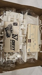 1957 Chevrolet Bel Air Hardtop Big 1/16 Model Kit AMT New In Box Not Sealed