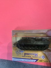 NEW Vtg Roco MINITANKS 1/87 HO 257 German Recovery Tank Standard Leopard