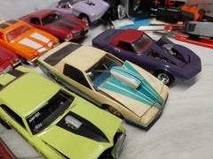 Model Junkyard/parts Plastic Muscle Car Lot Of 20 Ford,chevy,,pont,olds