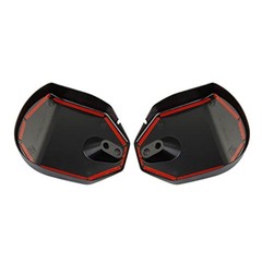 Black Engine Bay Shock Protection Panel Cover Trim for Chevrolet Corvette C8