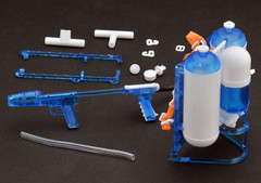 TomyTec Little Armory 1/12 WATER GUN LA081 Water Gun D Model Kit