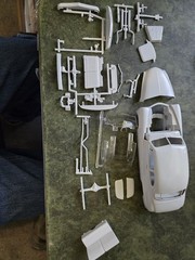 AMT 1949 Mercury Model Body and Chassis Parts 1/25 STK U49C