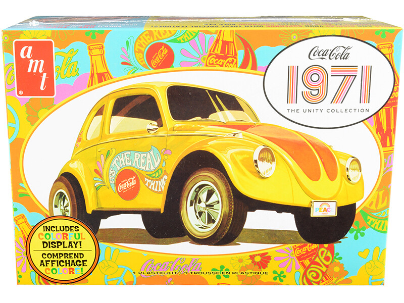 AMT AMT1284M Skill 3 Model Kit Volkswagen Superbug Gasser “Coca-Cola” 1/25