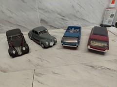 Model Junkyard/parts Plastic , Nice Customs Car Lot Of 4 Ford,Chrysler