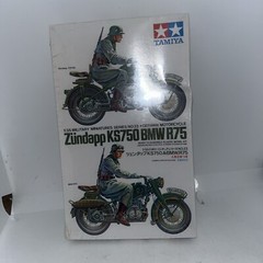 Tamiya Zundapp KS750 BMW R75 German Motorcycle 1/35 Model Kit Factory Sealed