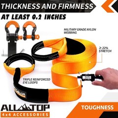 Durable Nylon Recovery Kit with 35,000lb Strength: Complete SUV Solution