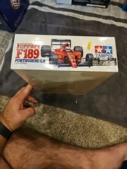 Tamiya 1:20 Scale Ferrari F189 Portuguese GP Version Model Kit # 20024 G.Berger