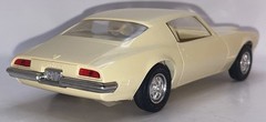 MPC STORE DISPLAY Promo 1972 Pontiac Firebird 2Dr HT 1/25 White FN-VF+