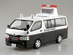 Aoshima 1/24 kit Toyota Hiace Police traffic accident handling vehicl JP 1984