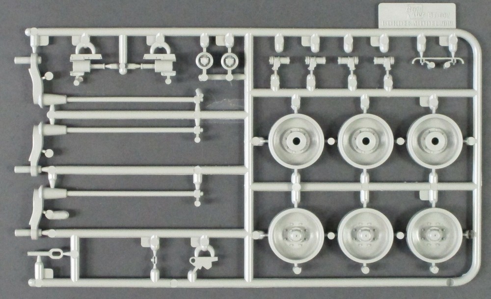 Border Models 1/35th Scale Leopard 2A5/2A6 – Parts Tree N from Kit No. BT-002