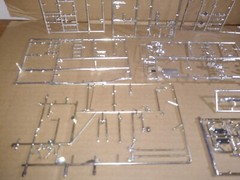 AMT Revell monogram 1/24 1/25 Assortment Chrome Junkyard Plastic Model Parts