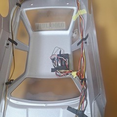 BMW E30 1/10 RC Car Body Shell Marlboro Red LED Headlights