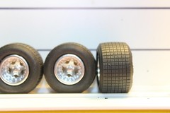 A-32 1/25 scale racing, model car kits, parts dirt track tires and wheels ,