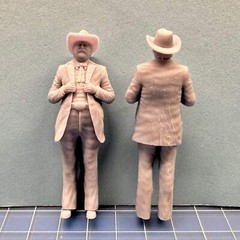 Smokey and The Bandit Figures for Diorama 1/24 1/25