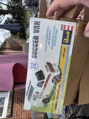 RARE Vintage 1/20 REVELL PEPSI Soccer VAN No. 6406 NOS FACTORY SEALED 1979