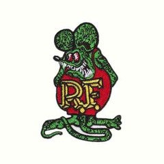 Rat Fink Patch Badge Hot Rod Motorcycle Biker Chopper Vest Jacket ED Roth