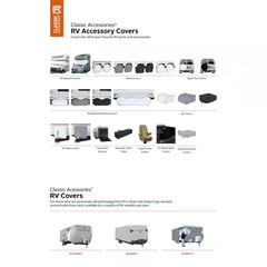 Overdrive 28 In. L X 12.5 In. W X 25 In. H RV Tank Cover Grey Double 30/7.5