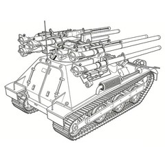 MRY-SFW SS140 1/200/350/700 Model US Multiple 106mm Self-propelled Rifle M50