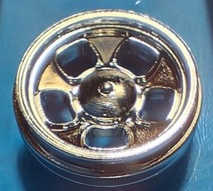 HALIBRAND WHEELS – 30 FORD WOODY STREET ROD – REVELL – MODEL CAR KIT PARTS LOT