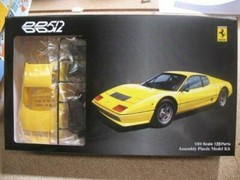 Rare kit Fujimi 1/24 Plastic model kit Ferrari 512BB Yellow Body from Japan 8787