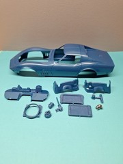 Revell AMT Ertl Monogram MPC 1/25 Model Part 1969 Corvette Body Kit Motion