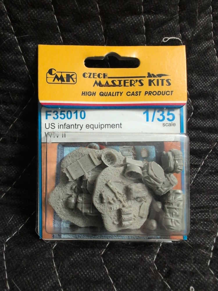 CMK Czech Masters Kits F35010 US Infantry Equipment WWII 1:35. NIB