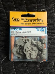 CMK Czech Masters Kits F35010 US Infantry Equipment WWII 1:35. NIB
