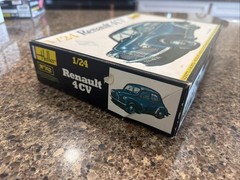 HELLER 1/24 SCALE RENAULT 4CV KIT! CIRCA 1988! VMCP!