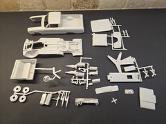 AMT/ERTL, 1961 FORD RANCHERO, 1/25 SCALE, PARTS ONLY, INCOMPLETE.