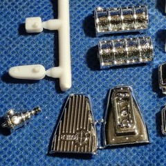 🌟 427 Engine 1969 Mustang Funny Car 1:25 Scale 1000s Model Car Parts 4 Sale AMT
