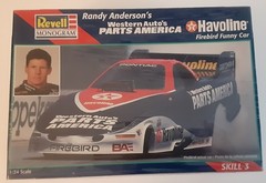 Revell Monogram Randy Anderson Western Auto’s Havoline Firebird Funny Car,Sealed