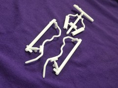 1960 Chevy Nomad Station Wagon EXHAUST for AMT 1:25 Model Kit 60 Chevrolet
