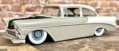 Resin 15-Inch “1958 Cadillac Fleetwood” Wheels, W/ Wide Whitewalls,1/24 Scale