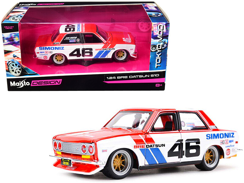 Maisto 32532 Datsun 510 #46 “Simoniz” BRE (Brock Racing Enterprises) 1/24