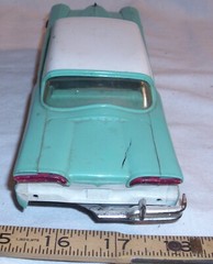 SMP AMT 1958 FORD EDSEL 2 DOOR HARD TOP PROMO CAR MODEL 1:25 AQUA