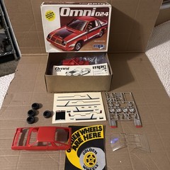 MPC #1-0789 Vintage 1979 Dodge Omni 024 Model Kit Open Box Complete