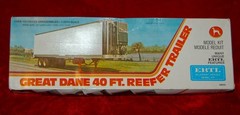 VINTAGE ERTL Great Dane 40 ft Reefer Trailer Made in USA 1970’s