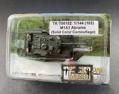 Takara 1:144 US Army USMC M1A1 Abrams MBT Solid World Tank Museum TK-T06102 NEW