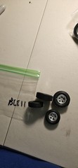 MODEL CAR SLICKS, TIRES AND MAGS BLE11