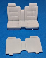 84 CADILLAC COUPE LOWRIDER – FRONT SEAT – REVELL 4991 – MODEL CAR KIT PARTS LOT