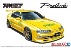 Aoshima 1/24 Honda Prelude JUN Auto Mechanic Machine Shop Auto Works 1991 20066