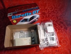 M20B Sealed parts open box 1988 Chevy Beretta GT MPC 1/25 2 in 1 model kit 6261