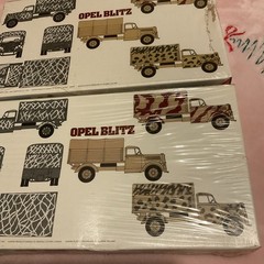 Opel Blitz-(-1977-)Model Kit 1:72-ESCI Aurora Prestige-FACTORY SEALED lot of Two