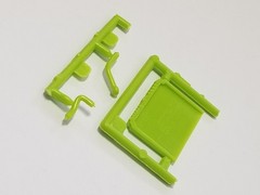 1967 Chevelle Malibu RADIATOR & HOSES from Revell 1:25 Model Kit 67 SS