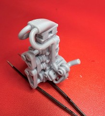 Triple Supercharged/ dual Turbo engine easy build