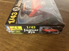 Sealed Heller Red Jaguar XJS Sports Car 1/43 – 1977 Model Kit. Great Looking.