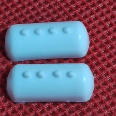 Semi Small Air Tanks Mack R685ST 1:25 Scale Model Truck Part AMT